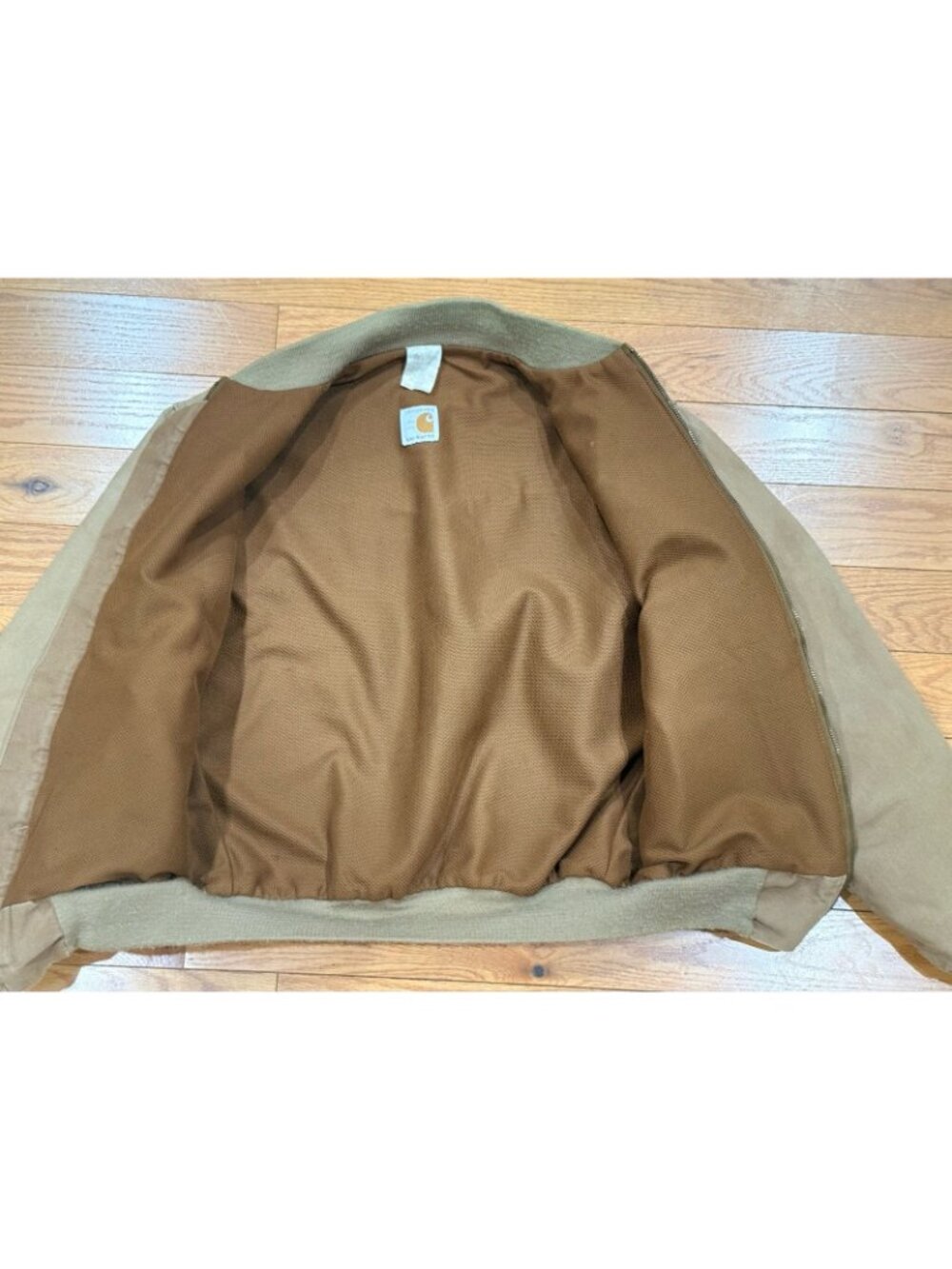 Carhartt 1989 100 Anniversary Duck Medium Santa Fe Bomber Jacket - Picture 14 of 16